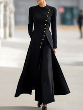 Elegant Long Blazer And Trousers Set